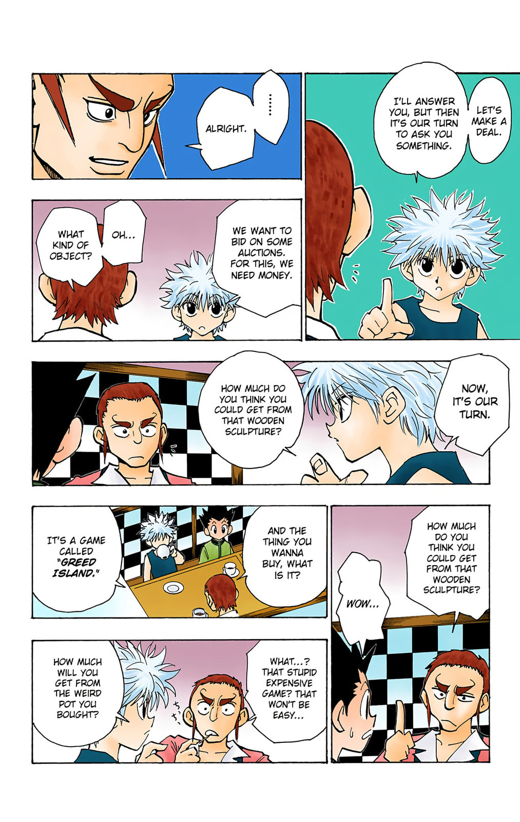 Hunter x Hunter Colored Manga