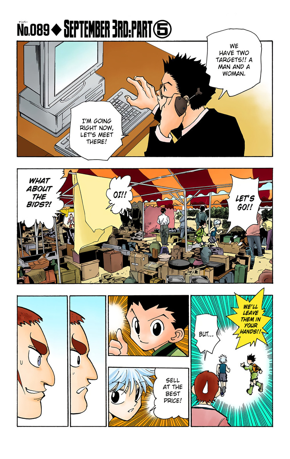 Hunter x Hunter Colored Manga