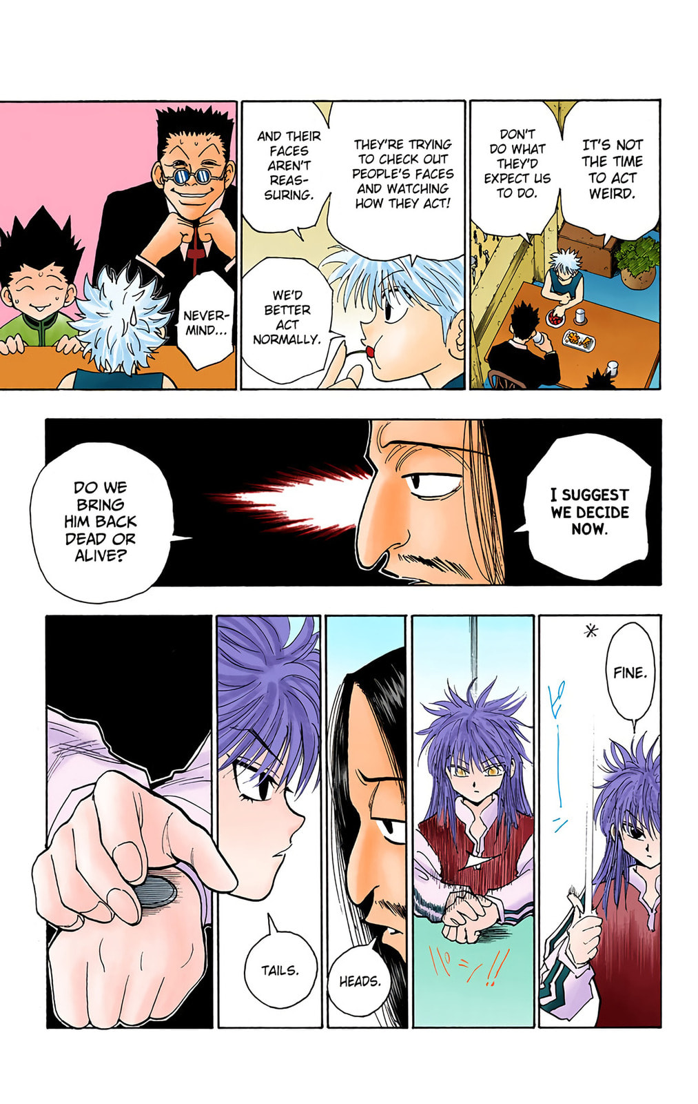 Hunter x Hunter Colored Manga