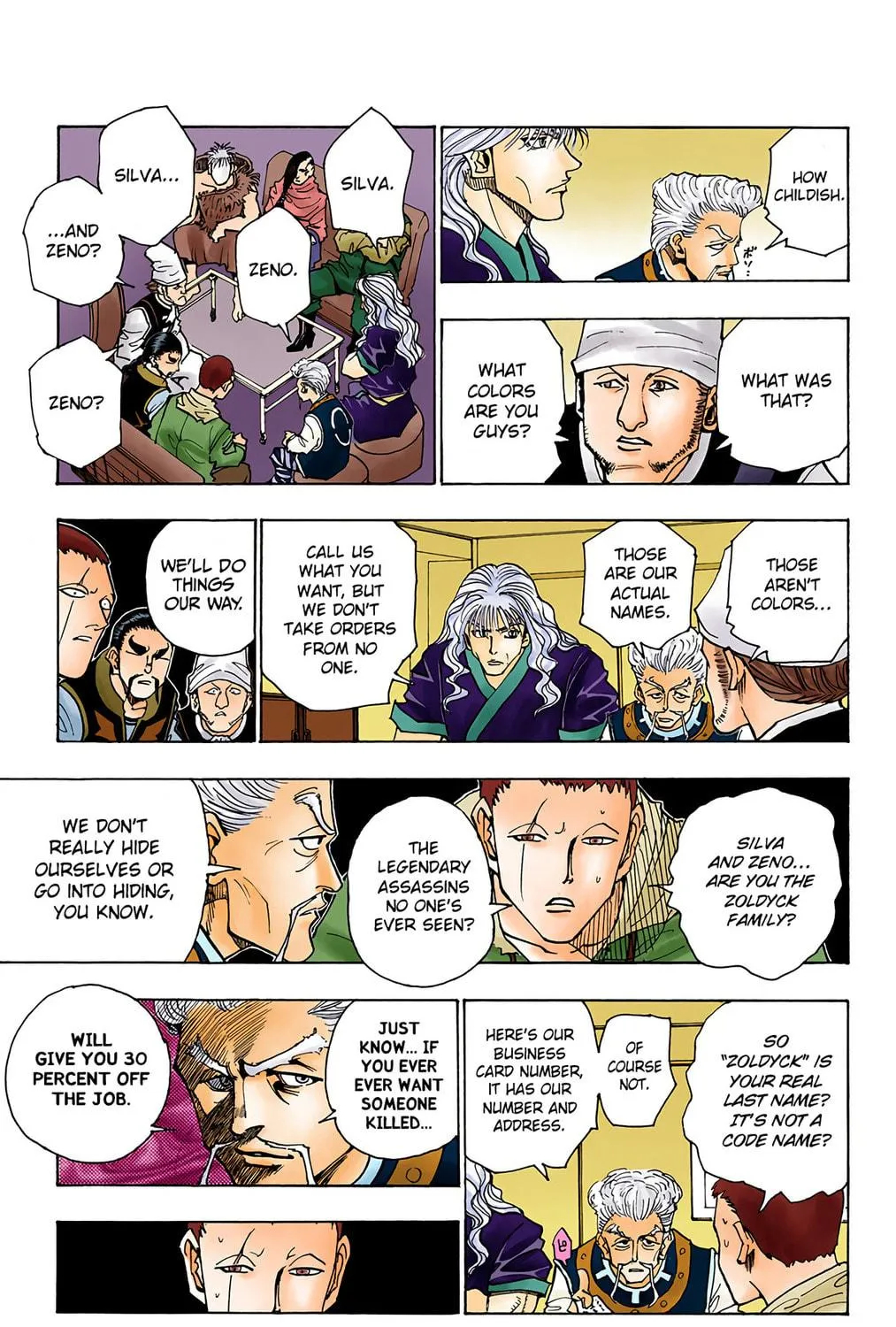 Hunter x Hunter Colored Manga