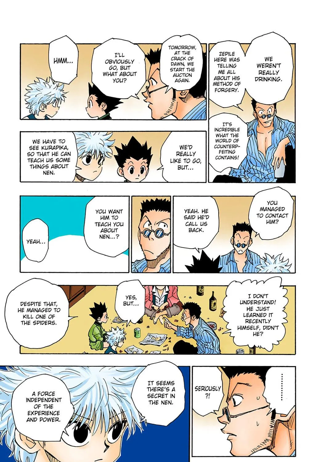 Hunter x Hunter Colored Manga