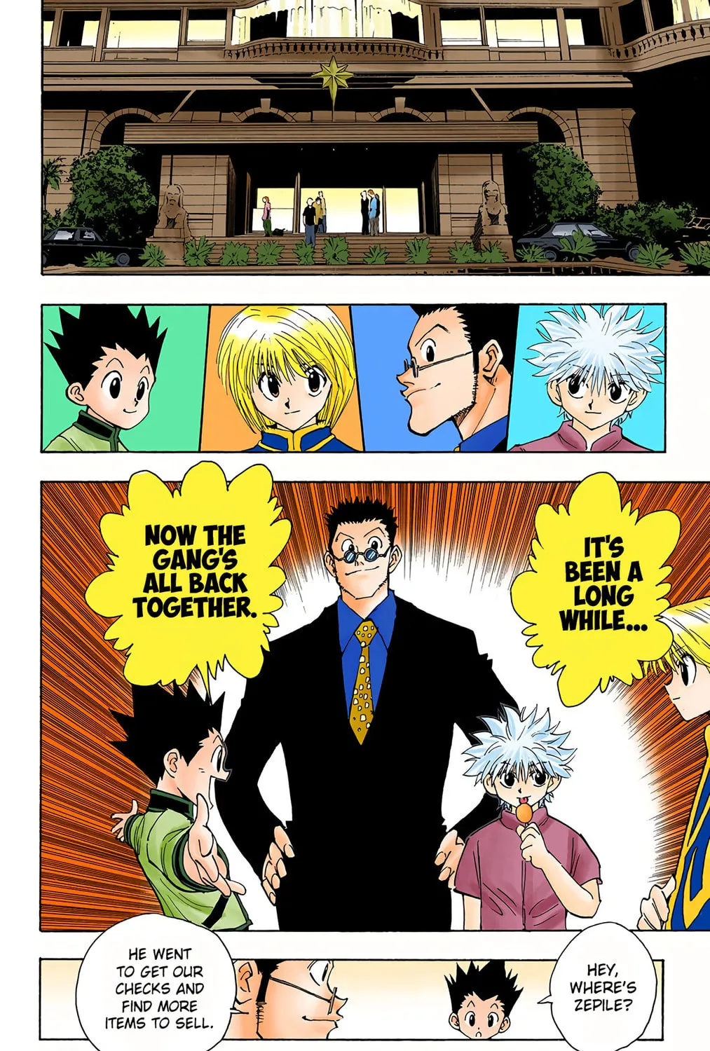Hunter x Hunter Colored Manga