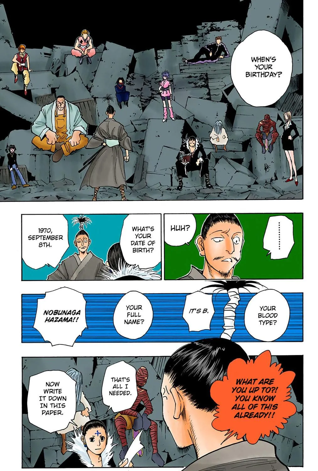 Hunter x Hunter Colored Manga