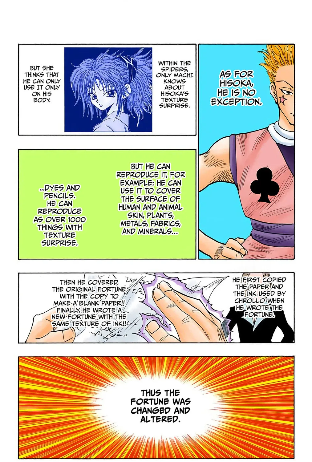 Hunter x Hunter Colored Manga