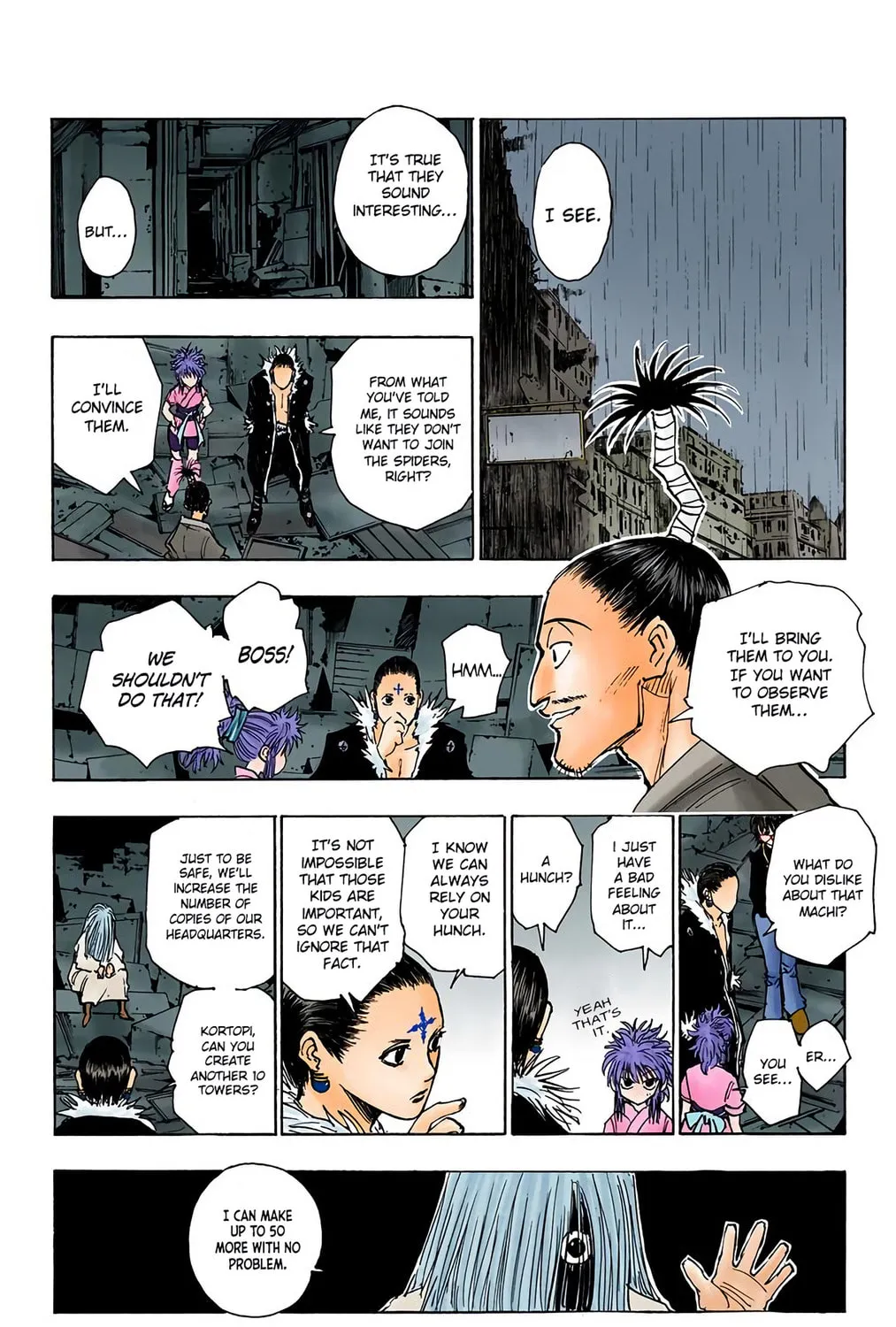 Hunter x Hunter Colored Manga