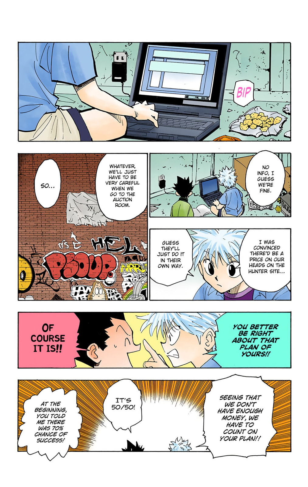 Hunter x Hunter Colored Manga