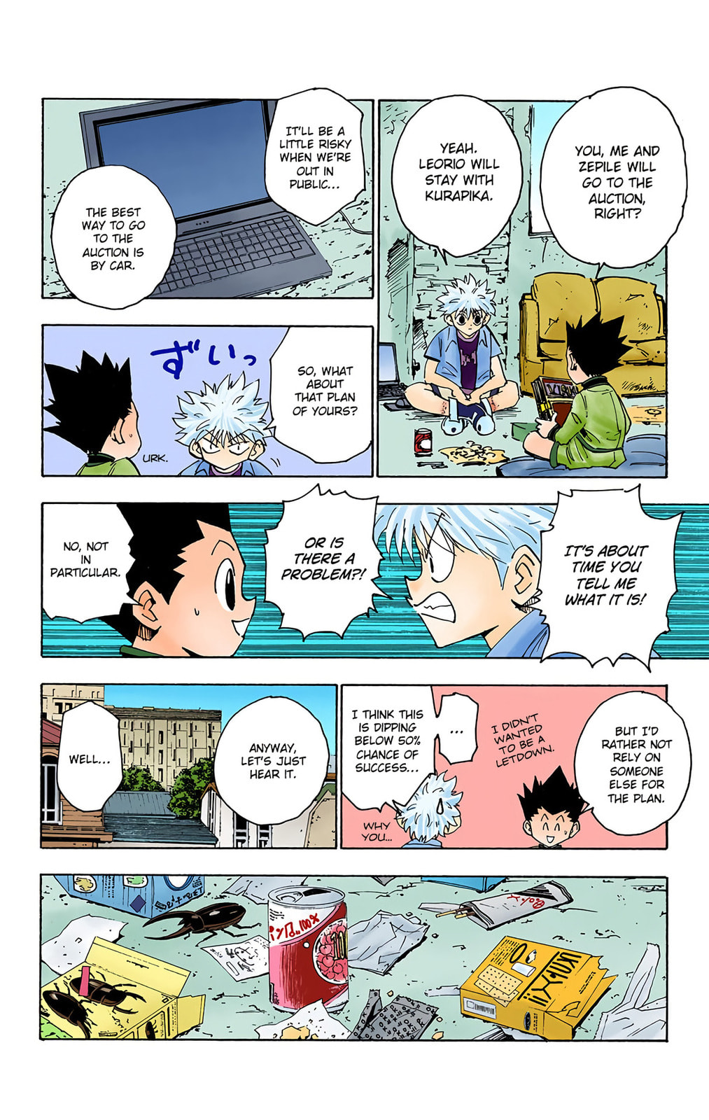 Hunter x Hunter Colored Manga
