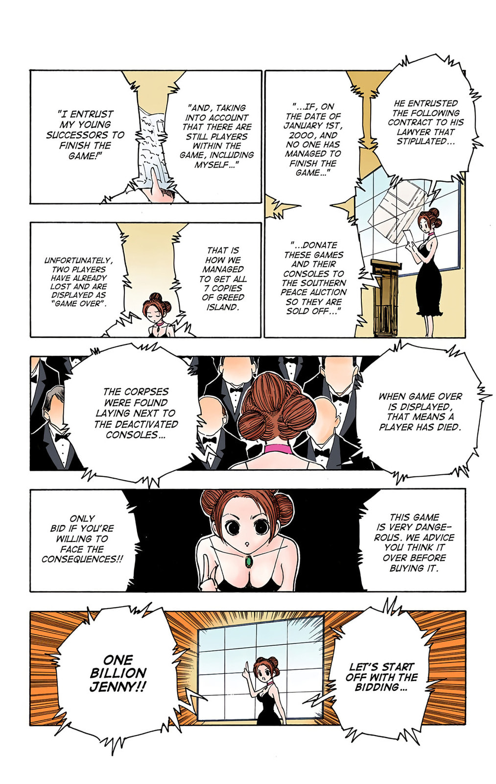 Hunter x Hunter Colored Manga