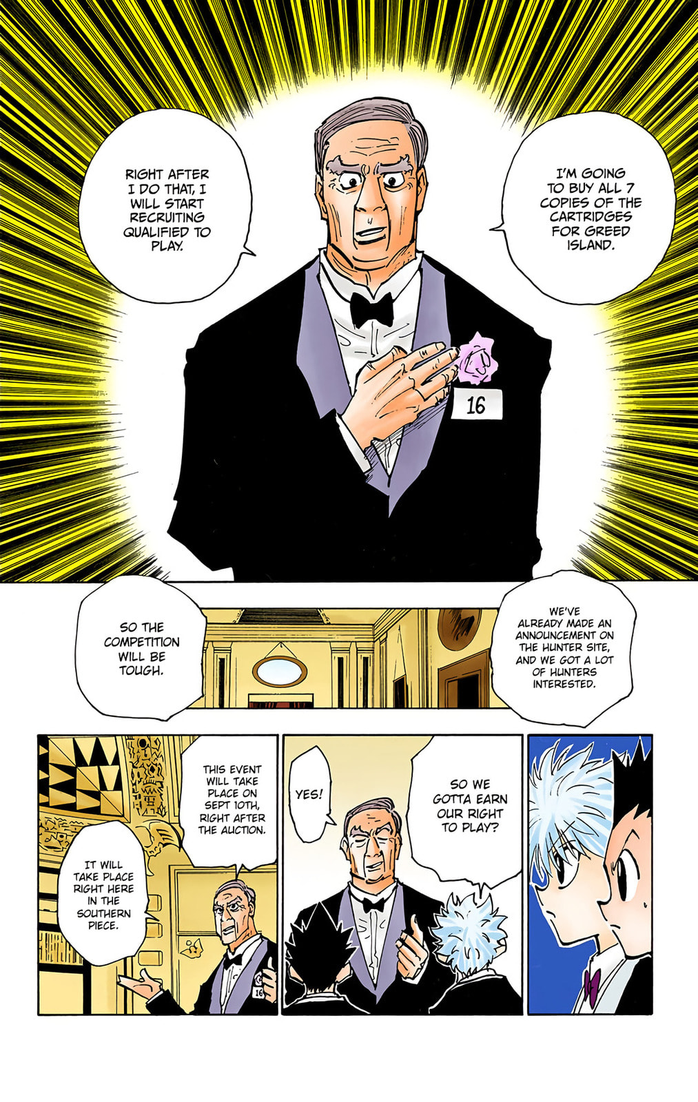 Hunter x Hunter Colored Manga