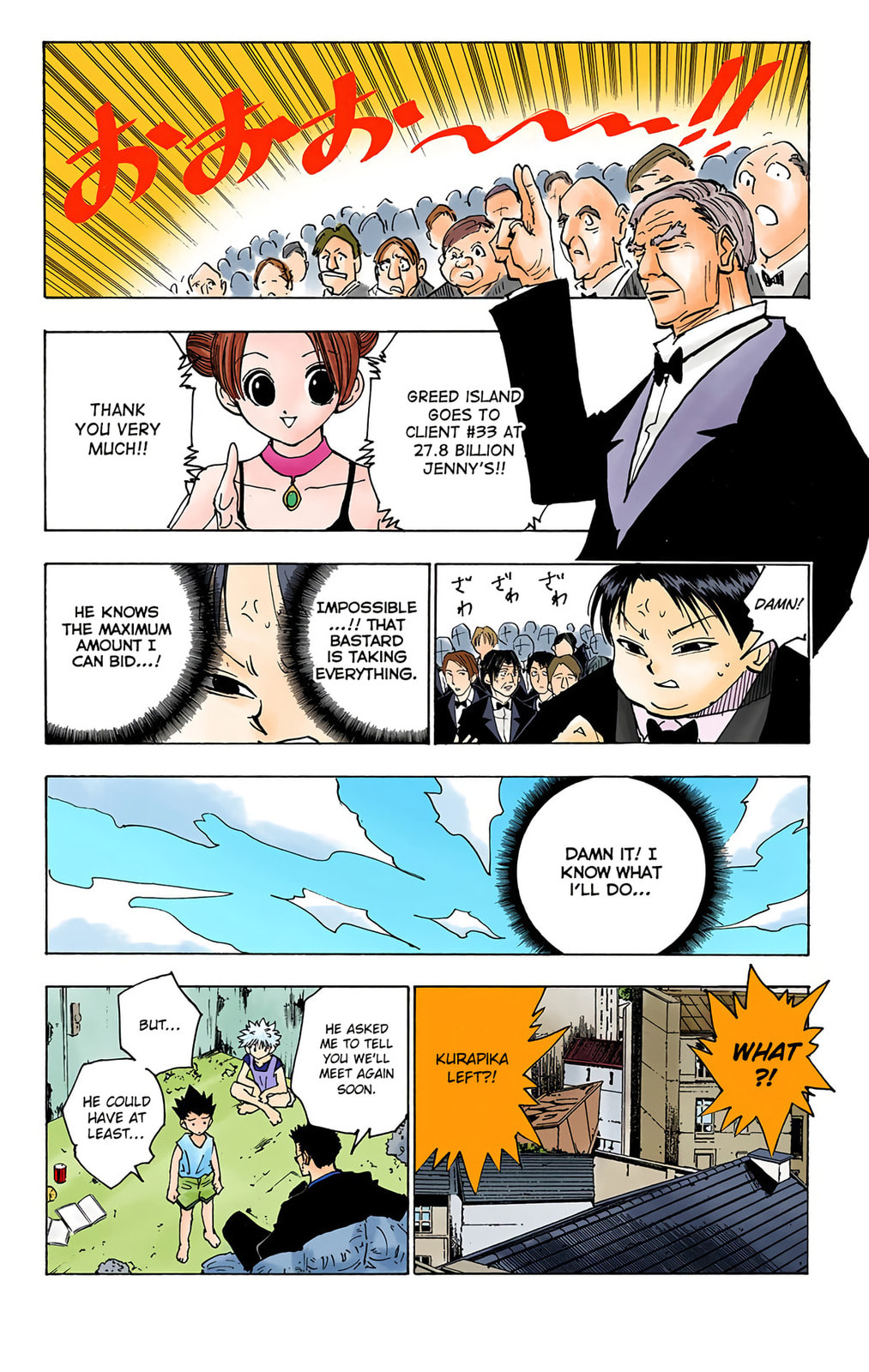 Hunter x Hunter Colored Manga
