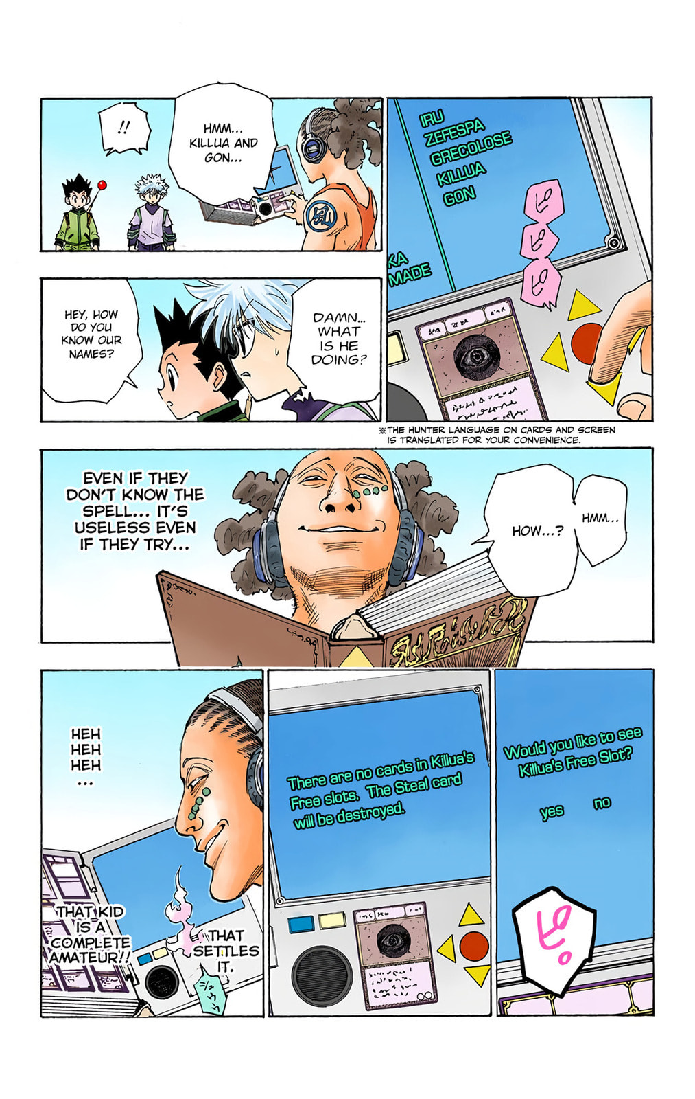 Hunter x Hunter Colored Manga