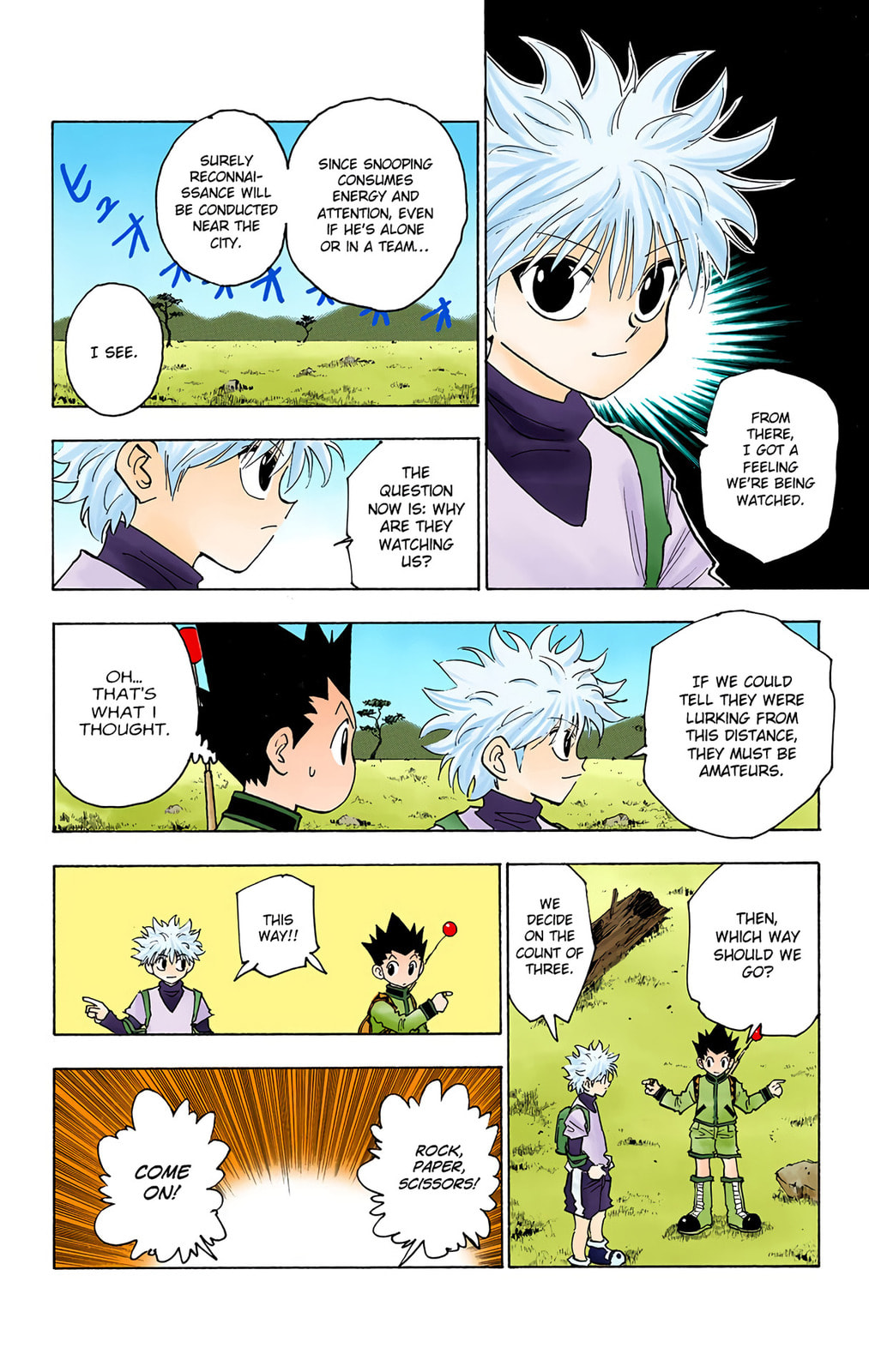 Hunter x Hunter Colored Manga