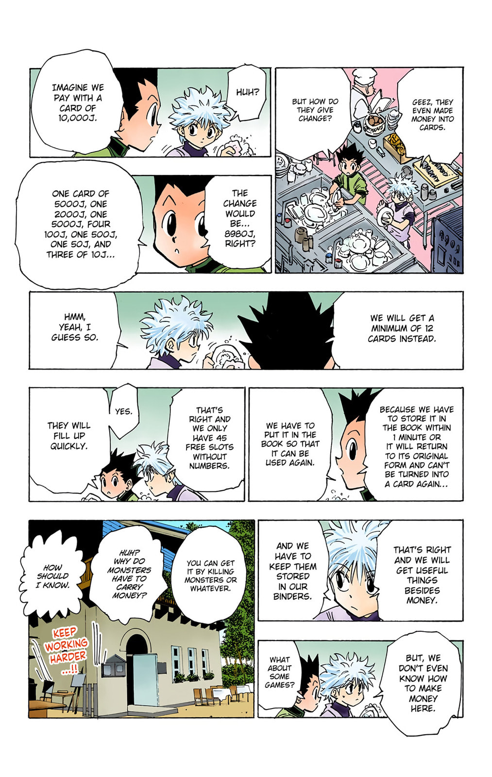 Hunter x Hunter Colored Manga