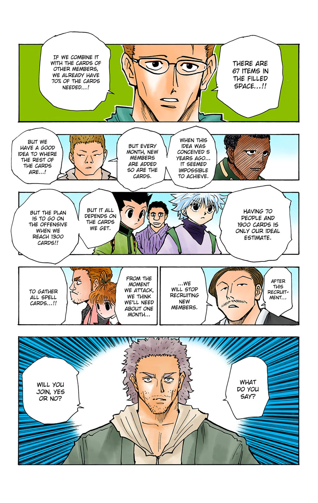 Hunter x Hunter Colored Manga