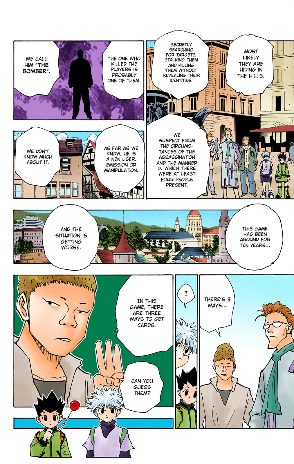 Hunter x Hunter Colored Manga