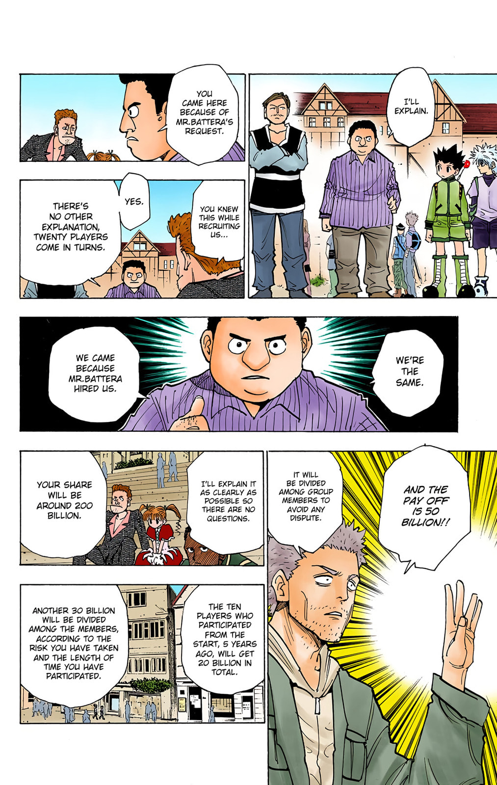 Hunter x Hunter Colored Manga