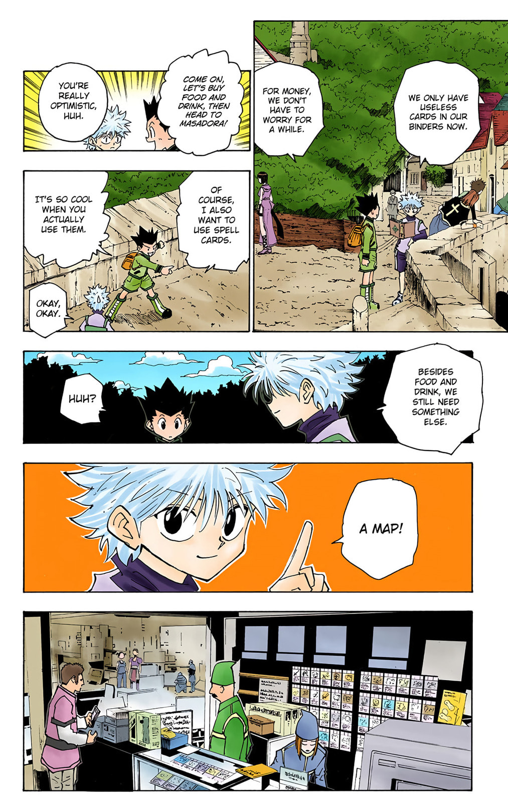 Hunter x Hunter Colored Manga