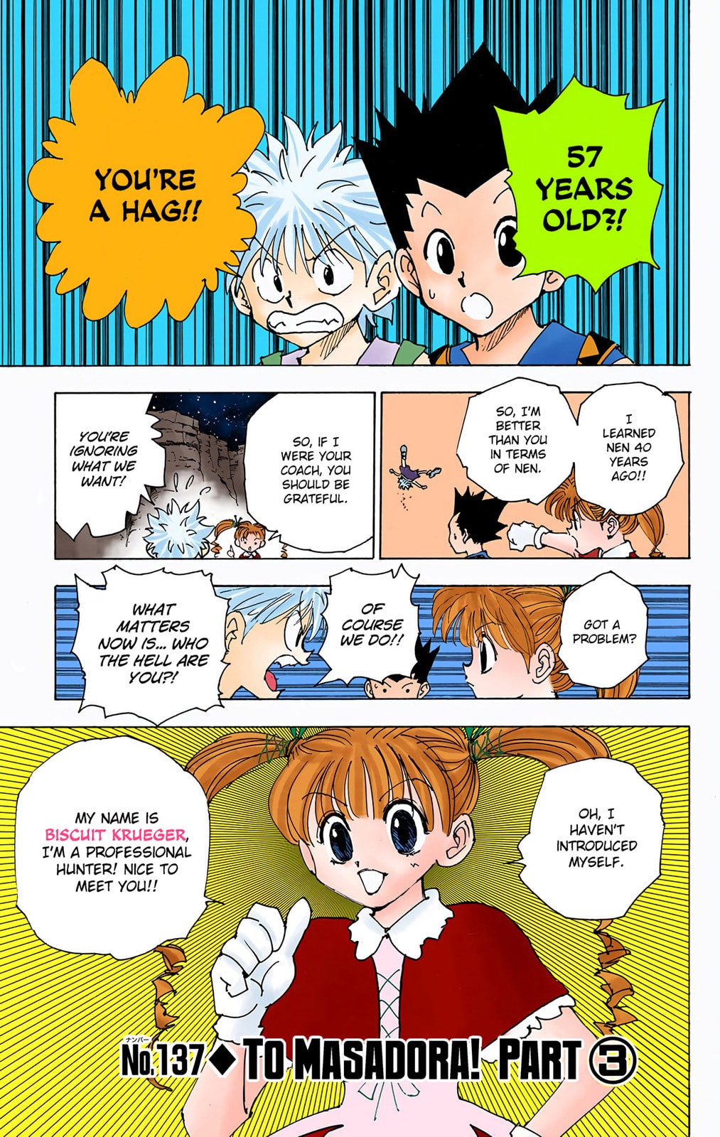 Hunter x Hunter Colored Manga