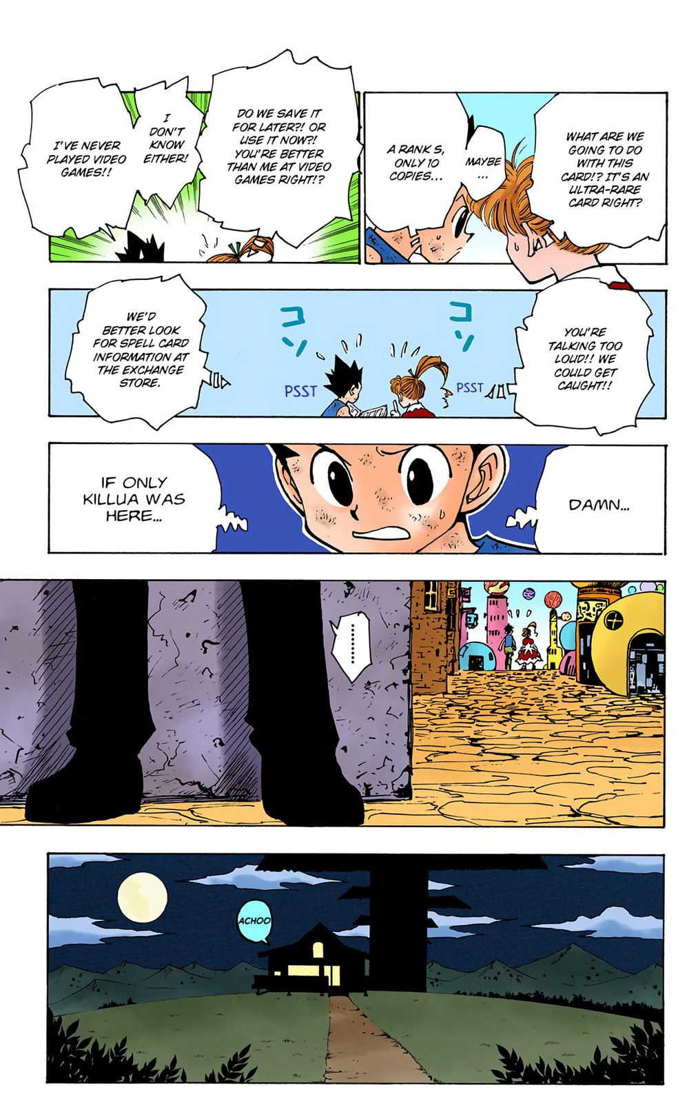 Hunter x Hunter Colored Manga