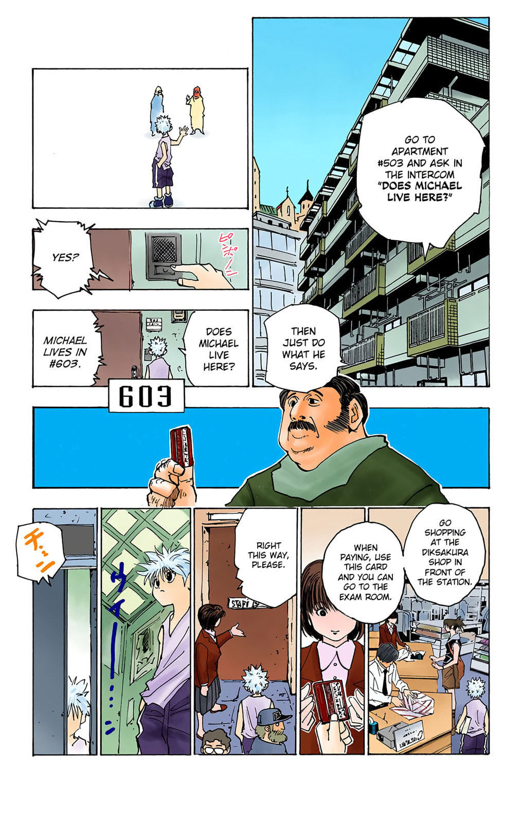 Hunter x Hunter Colored Manga