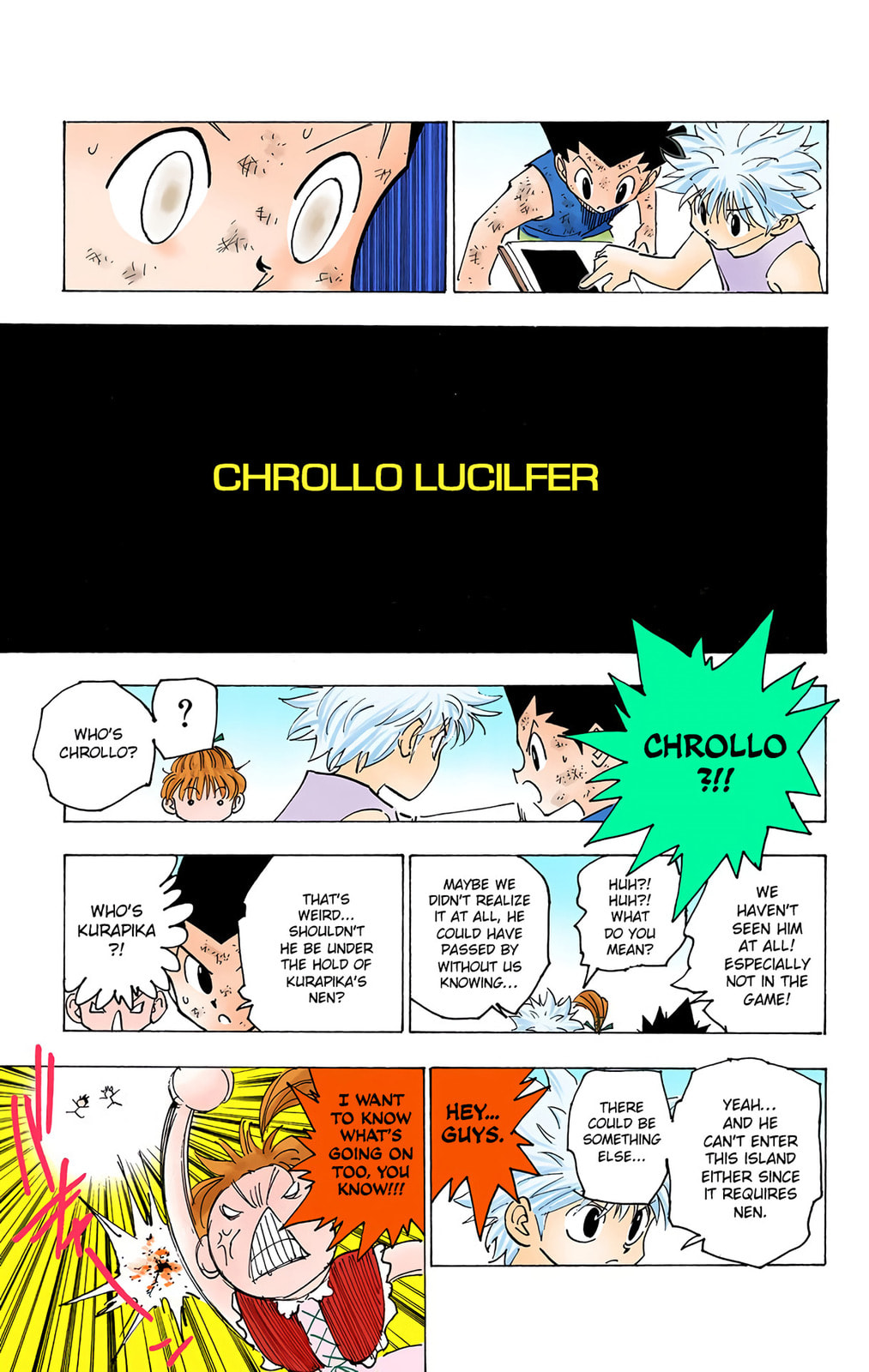 Hunter x Hunter Colored Manga