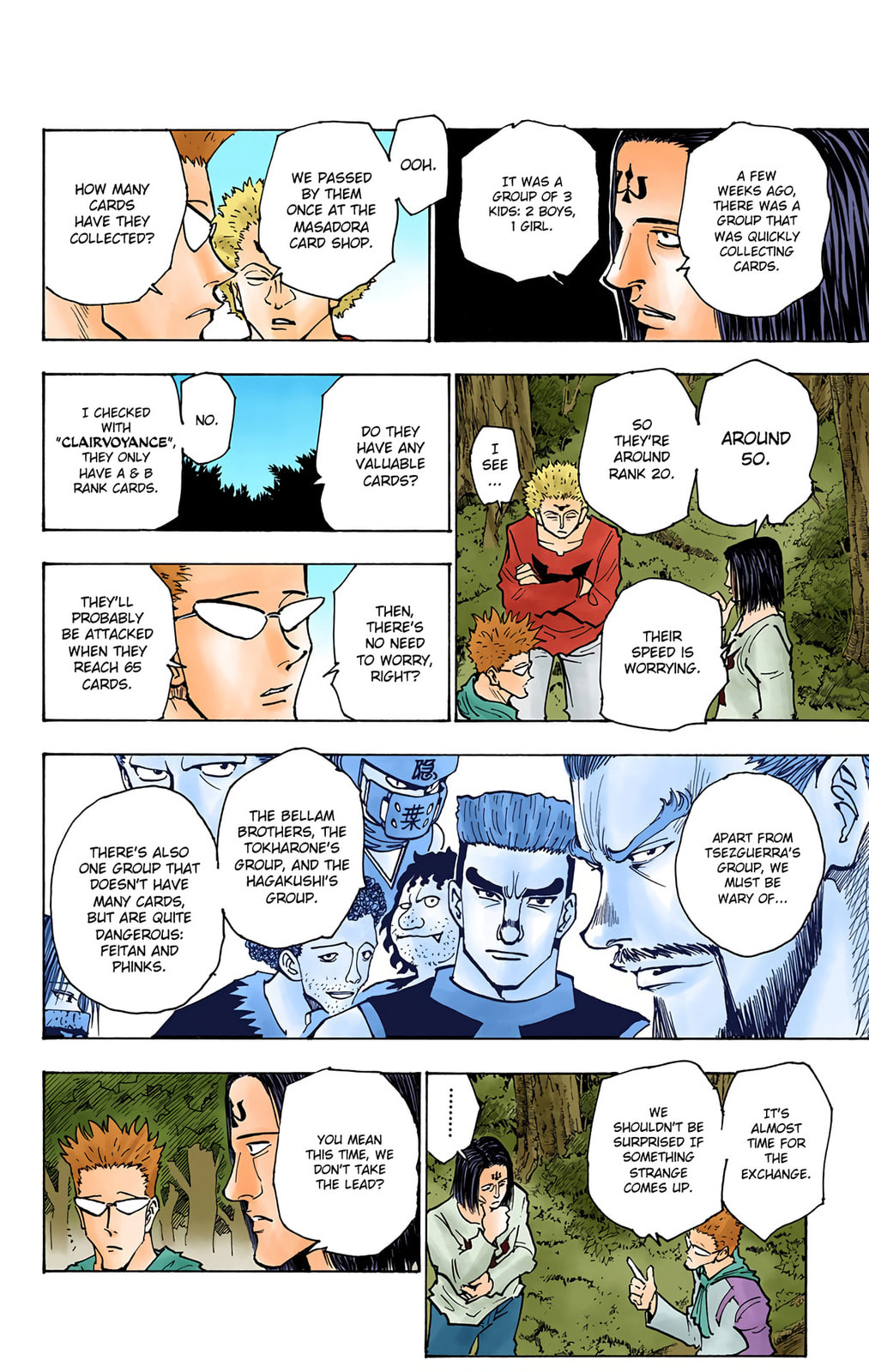 Hunter x Hunter Colored Manga