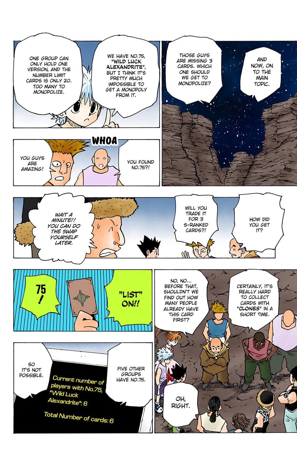 Hunter x Hunter Colored Manga