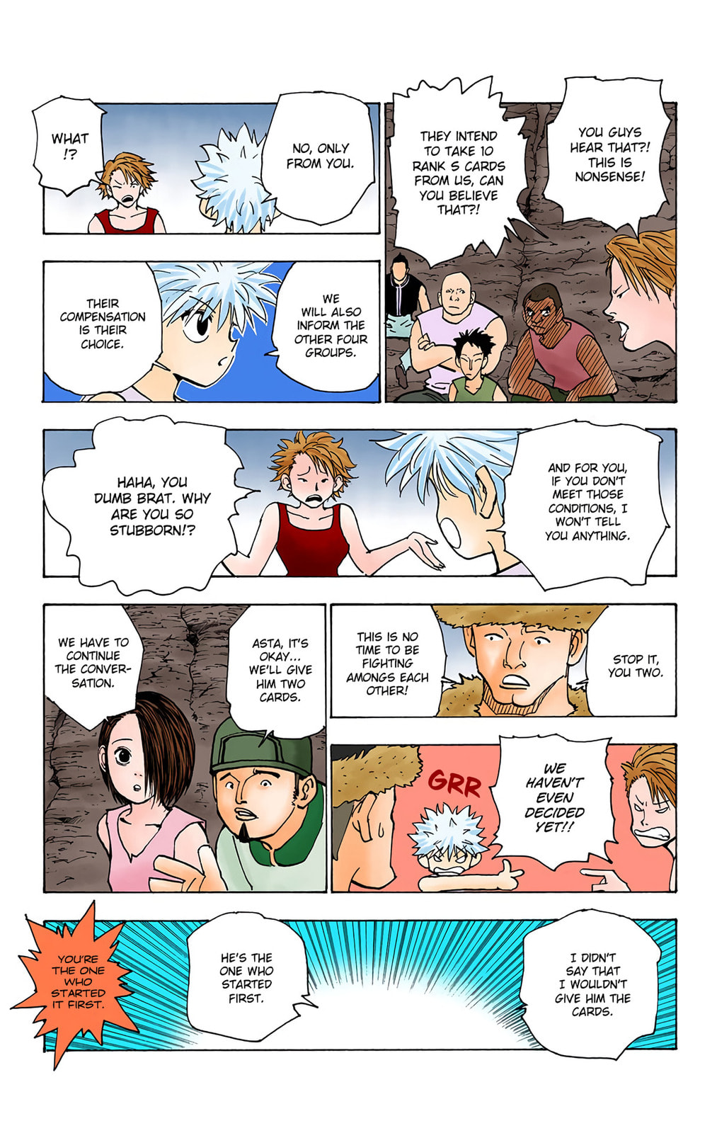 Hunter x Hunter Colored Manga