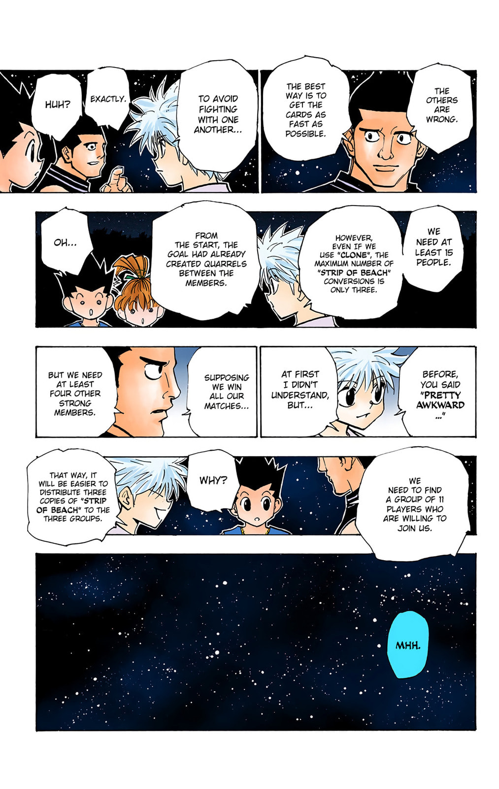 Hunter x Hunter Colored Manga