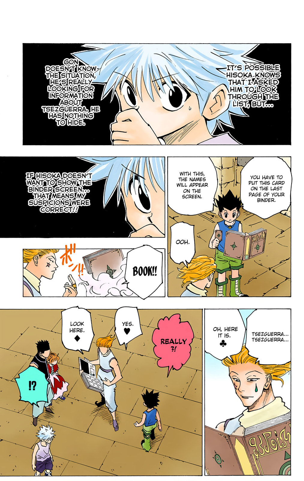 Hunter x Hunter Colored Manga
