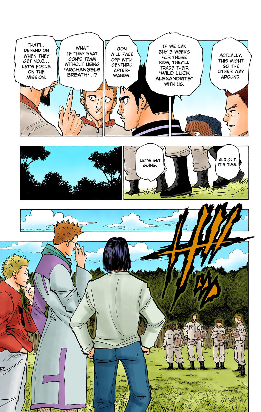 Hunter x Hunter Colored Manga