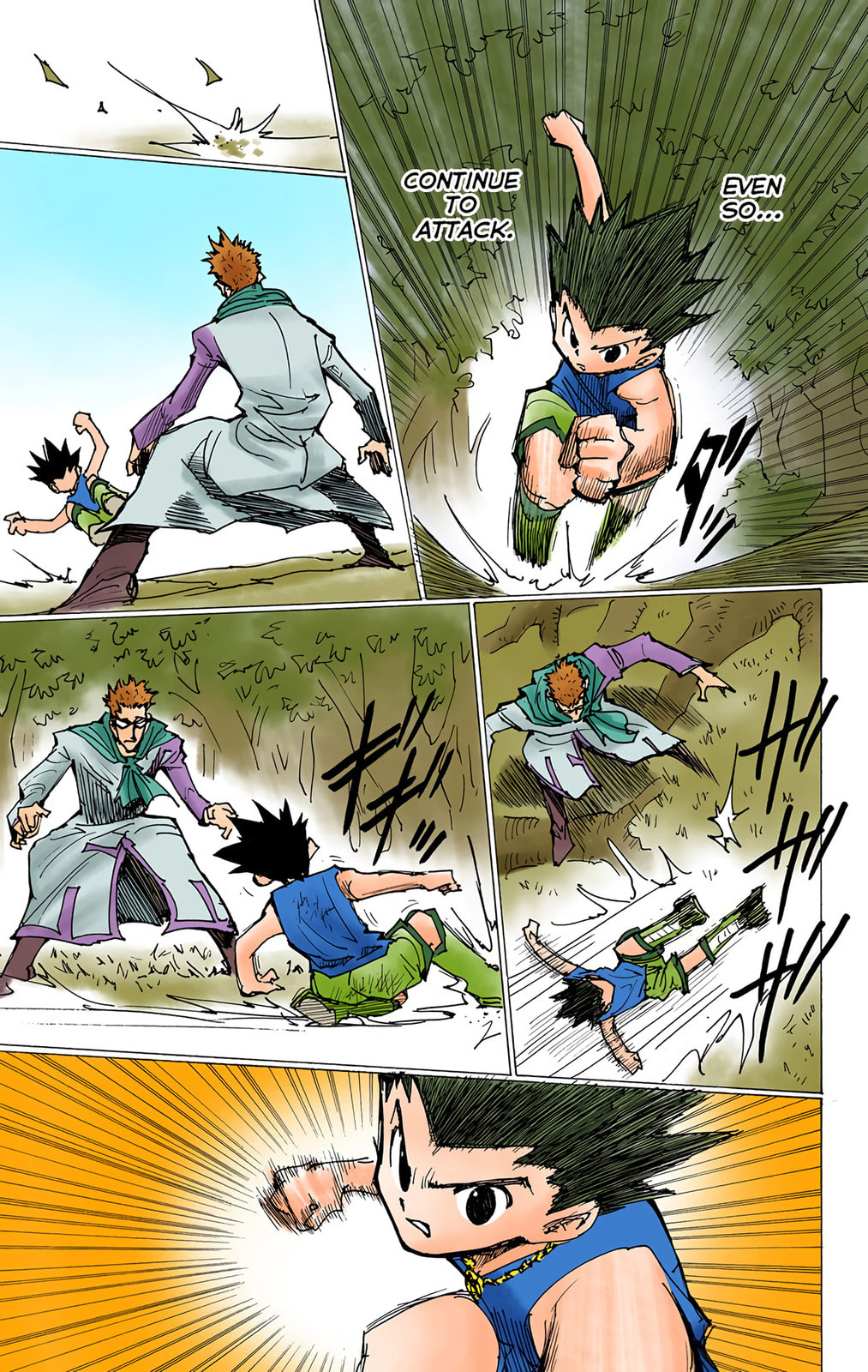 Hunter x Hunter Colored Manga