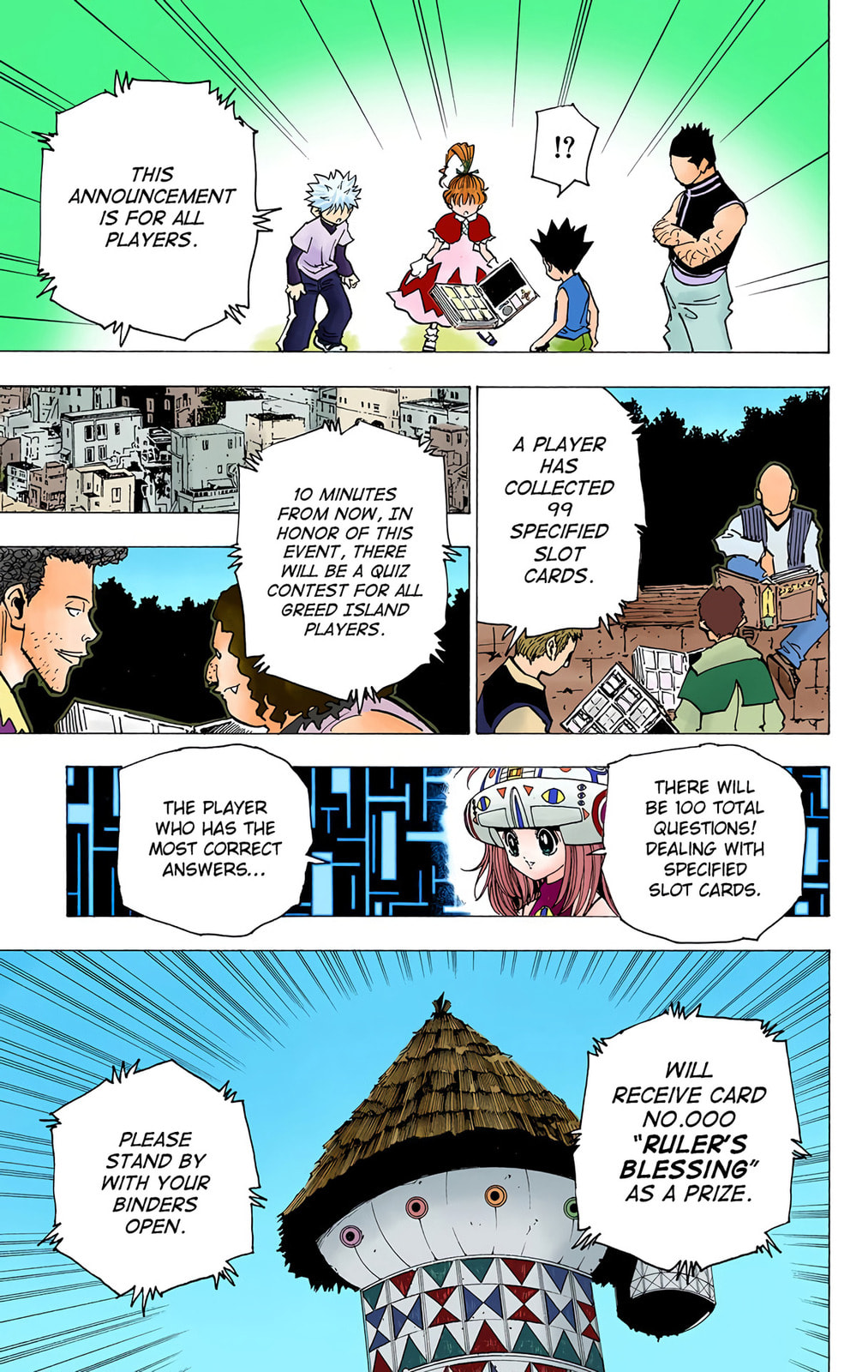 Hunter x Hunter Colored Manga
