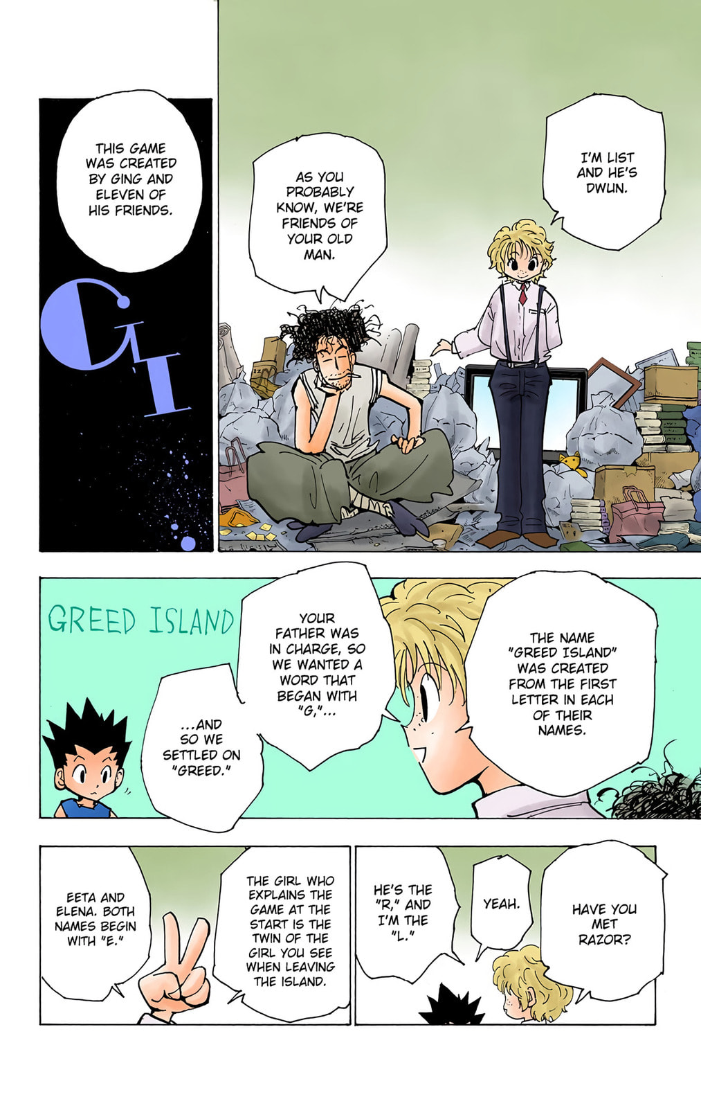 Hunter x Hunter Colored Manga