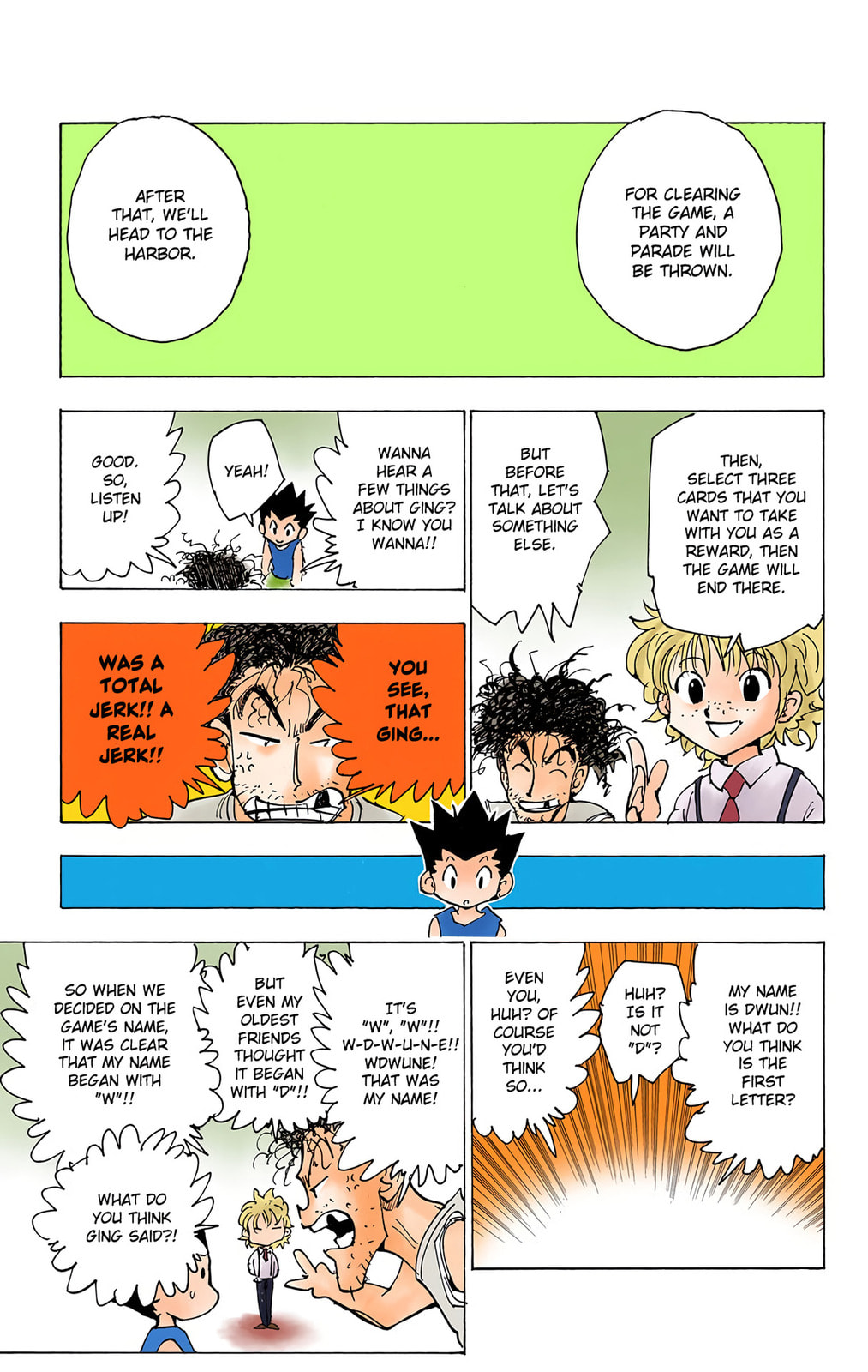 Hunter x Hunter Colored Manga