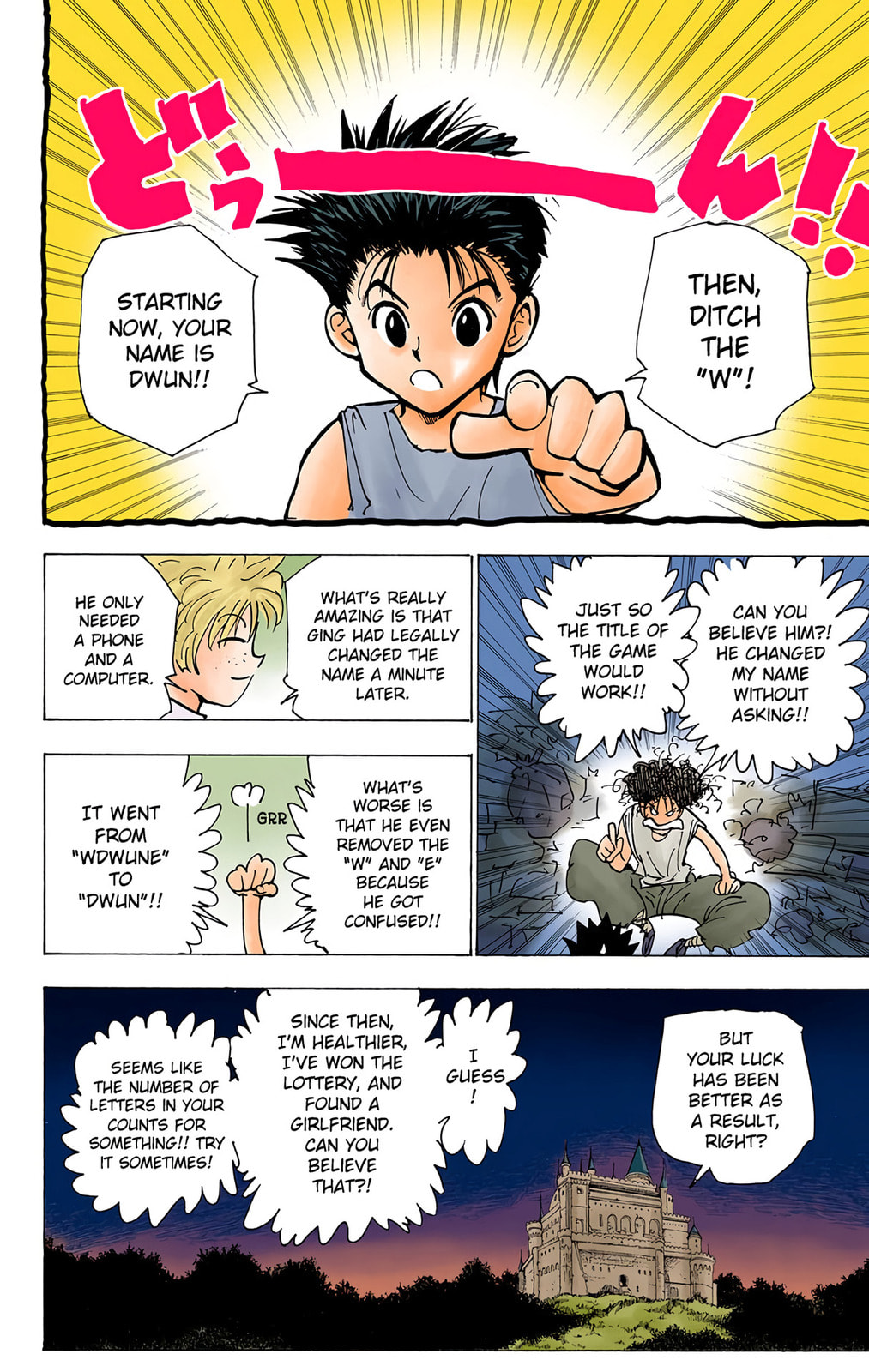 Hunter x Hunter Colored Manga