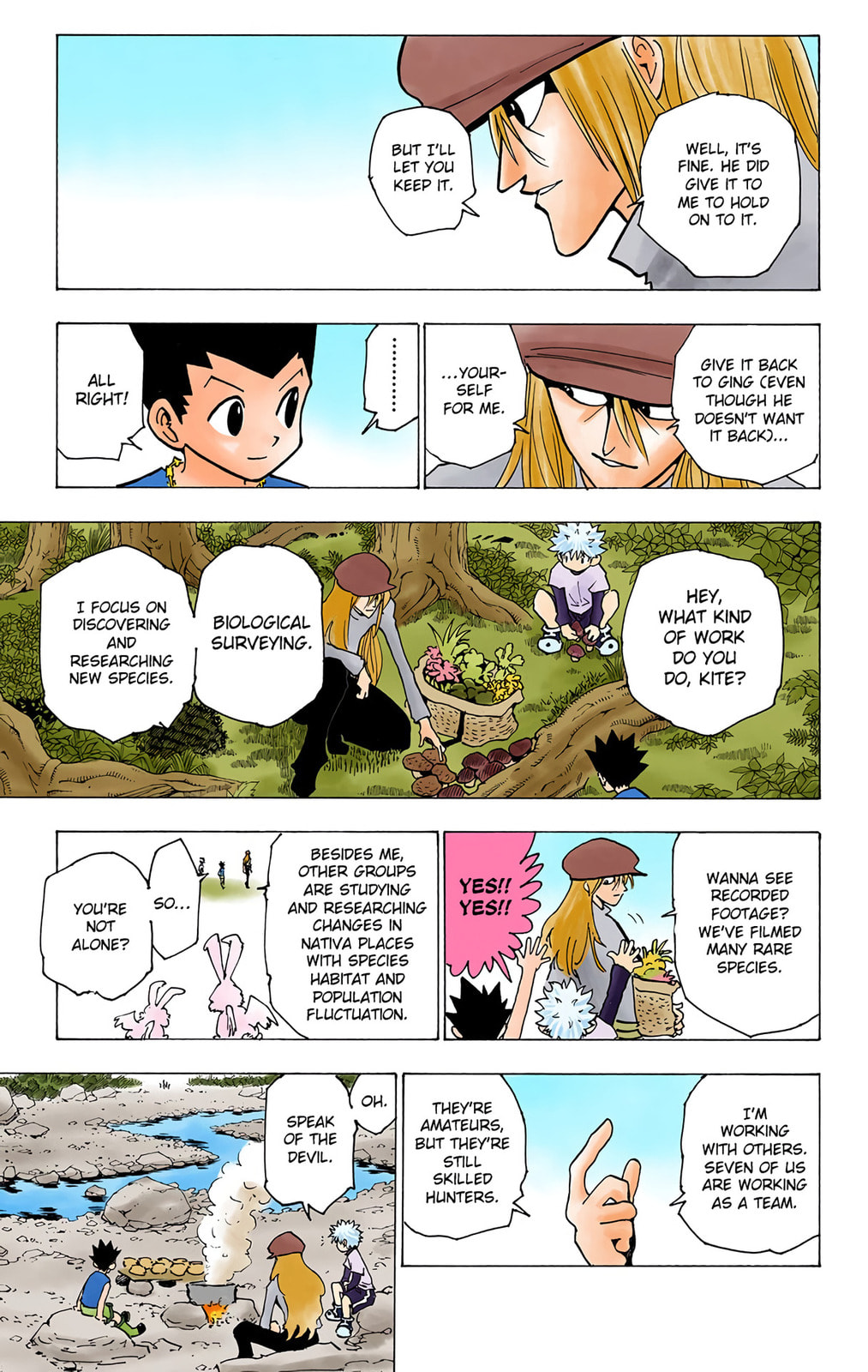 Hunter x Hunter Colored Manga