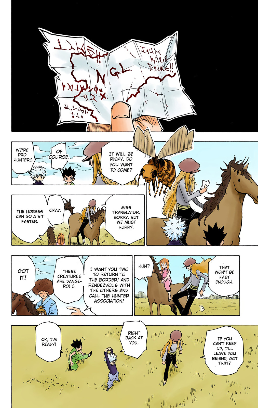 Hunter x Hunter Colored Manga