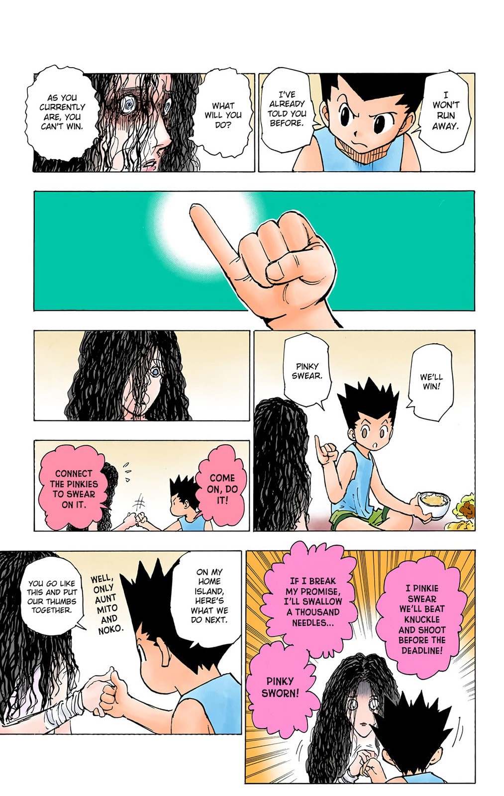 Hunter x Hunter Colored Manga