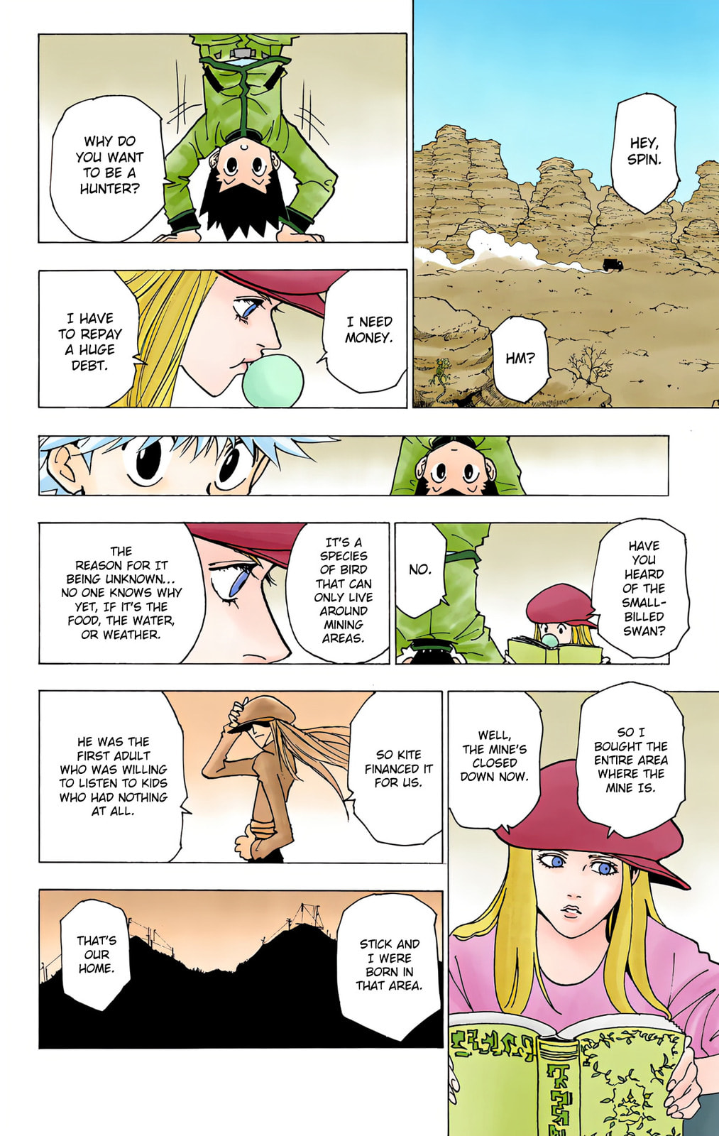 Hunter x Hunter Colored Manga