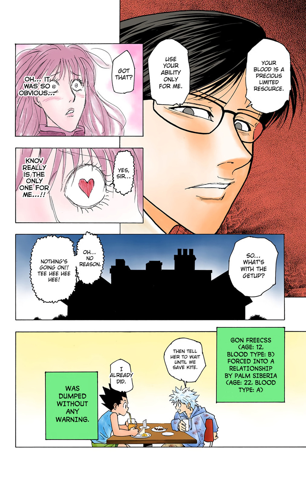 Hunter x Hunter Colored Manga