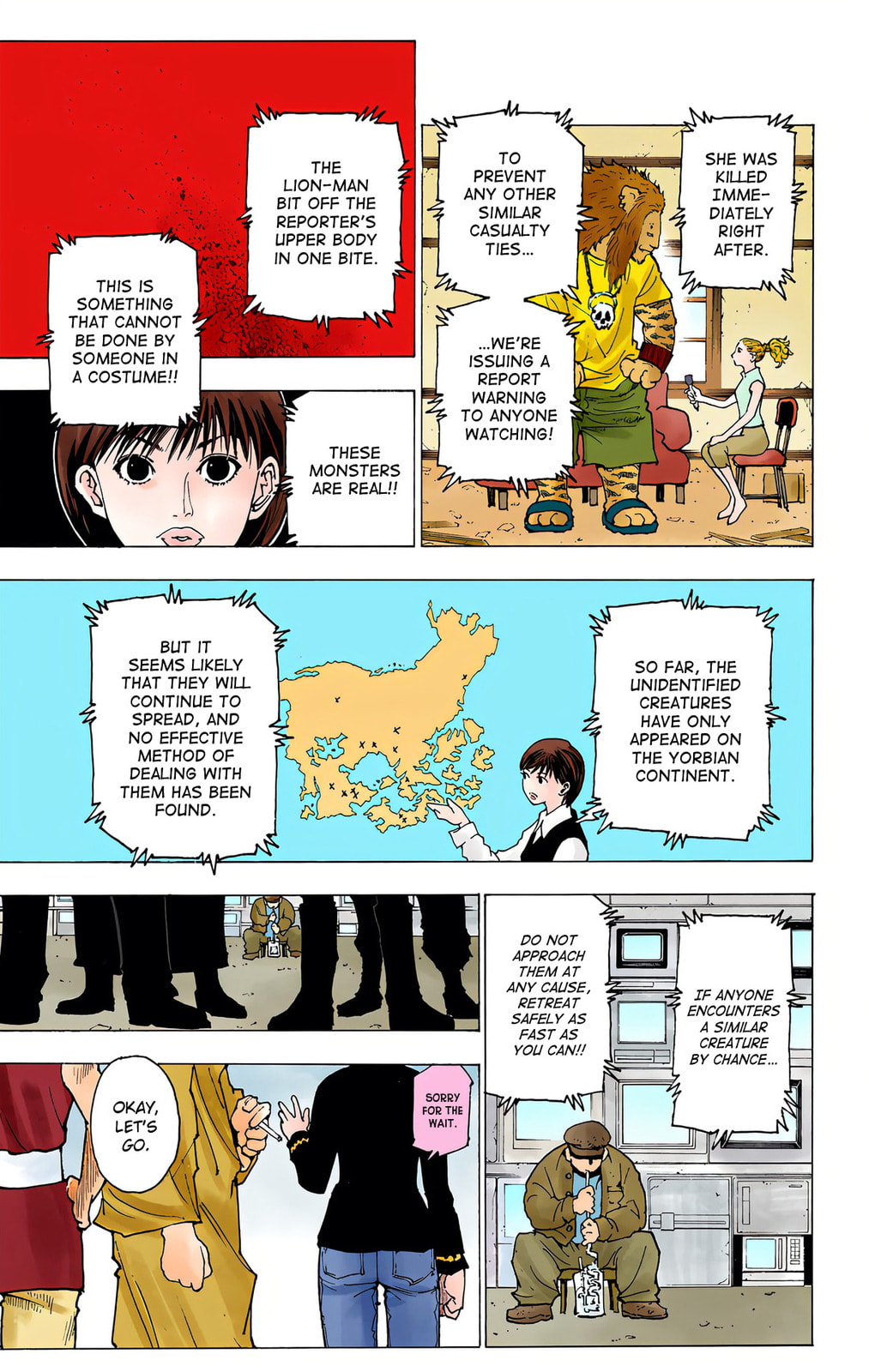 Hunter x Hunter Colored Manga