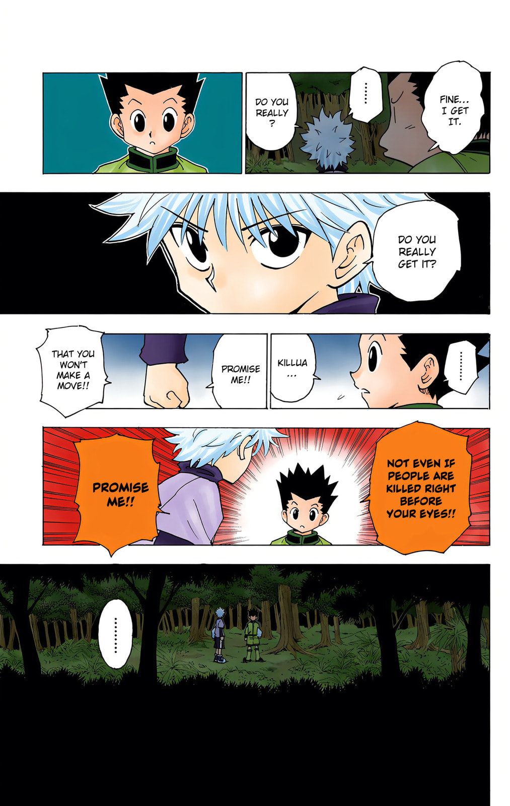 Hunter x Hunter Colored Manga