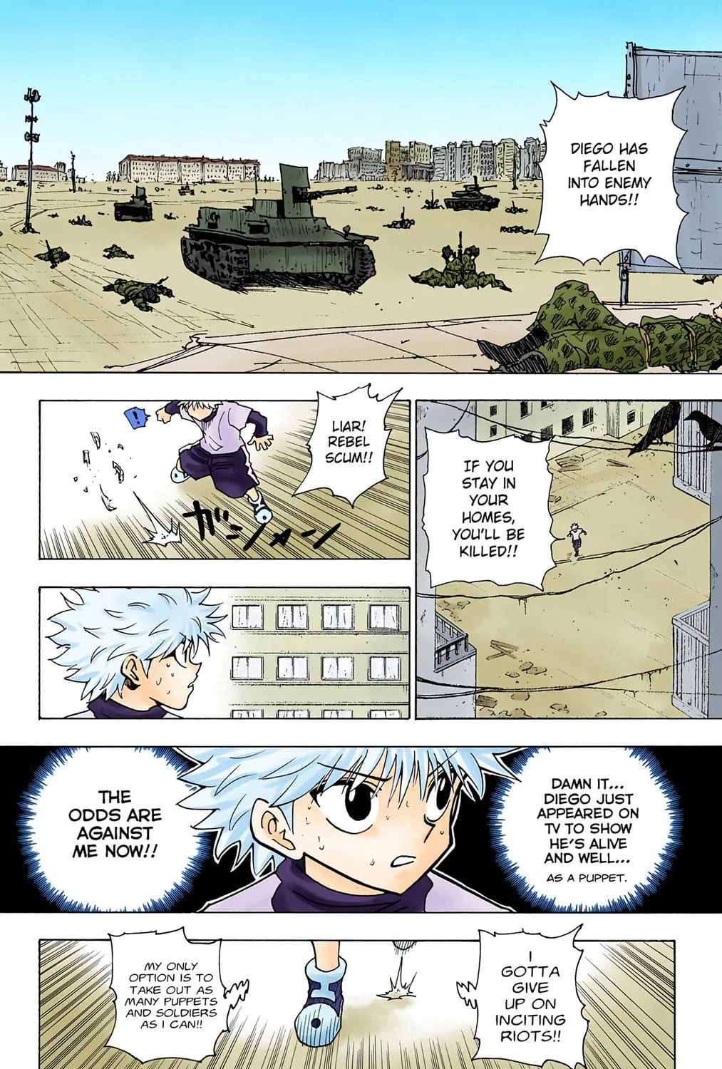 Hunter x Hunter Colored Manga
