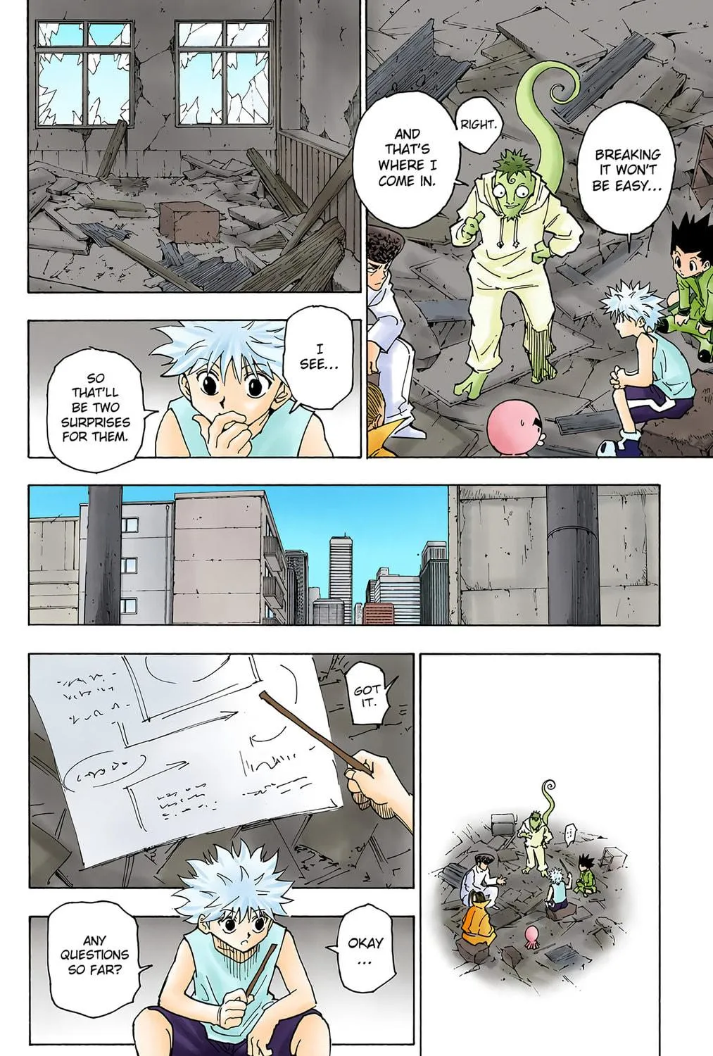 Hunter x Hunter Colored Manga