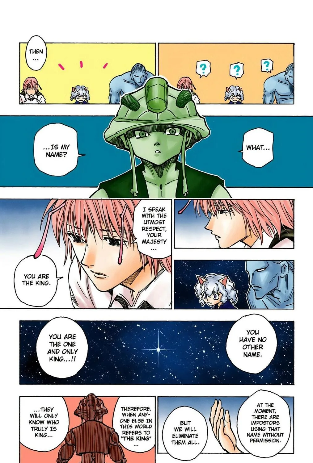 Hunter x Hunter Colored Manga