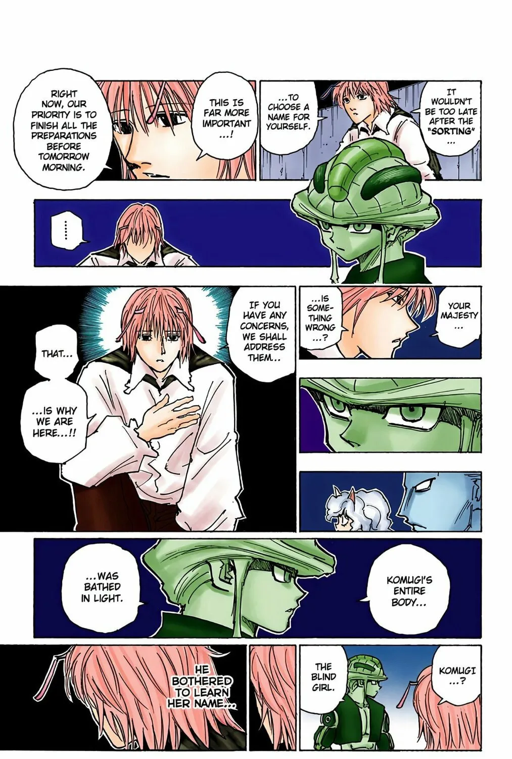 Hunter x Hunter Colored Manga