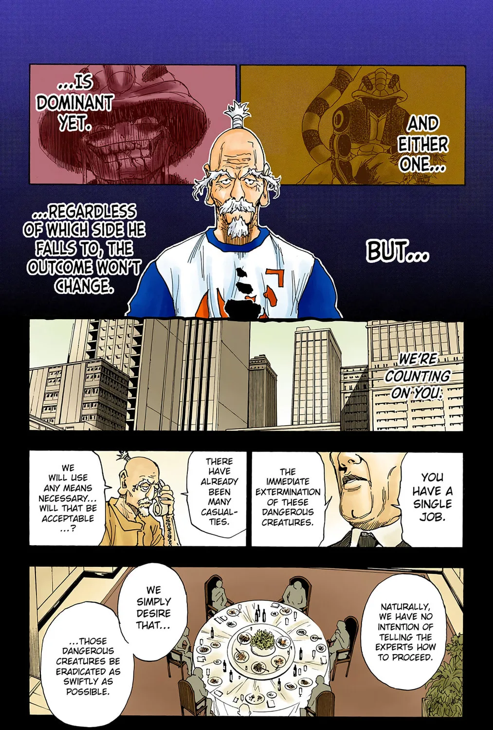 Hunter x Hunter Colored Manga