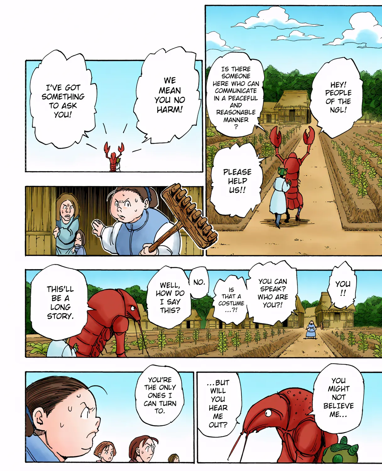 Hunter x Hunter Colored Manga