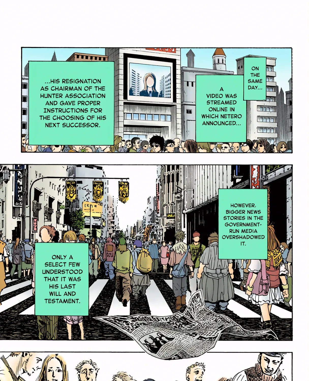 Hunter x Hunter Colored Manga